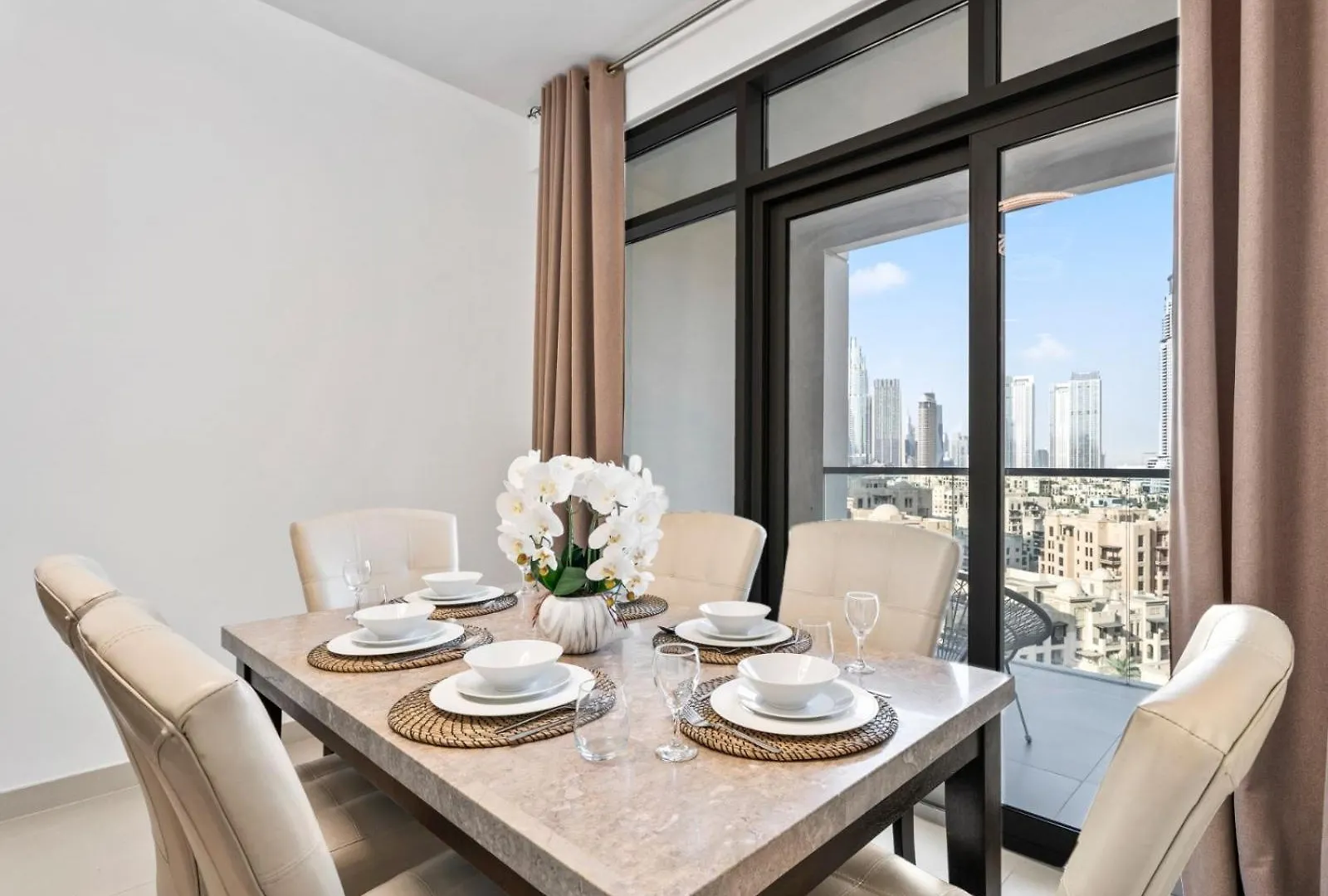 Skyline Luxury 2Br Plus 1 Gr With Burj Khalifa & Fountain Views In Bellevue Towers Ντουμπάι Διαμέρισμα
