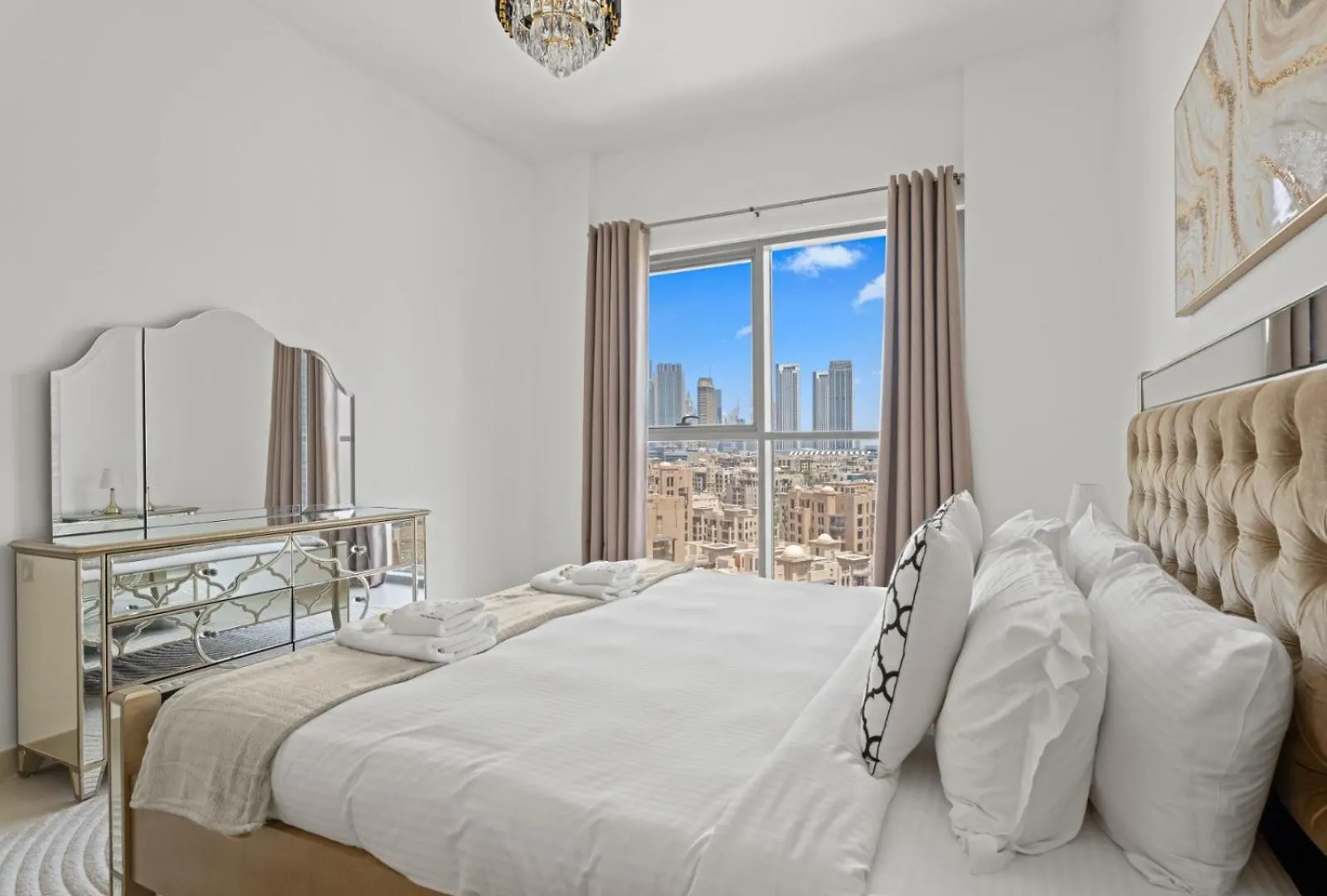 Skyline Luxury 2Br Plus 1 Gr With Burj Khalifa & Fountain Views In Bellevue Towers Dubai United Arab Emirates