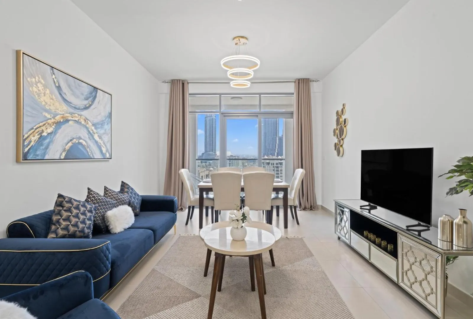 Skyline Luxury 2Br Plus 1 Gr With Burj Khalifa & Fountain Views In Bellevue Towers Dubai